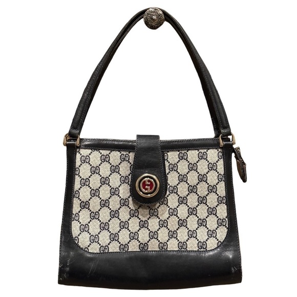 Gucci Handbags - RARE Vintage Gucci Brevettatio Shoulder Bag